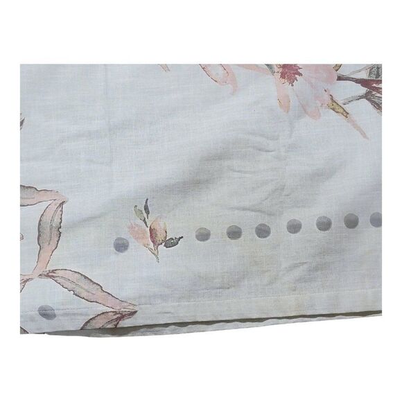 Linden Street Veranda Cloth Floral Shower Curtain, Vapor Gray Color 68"x73" READ - Picture 5 of 8